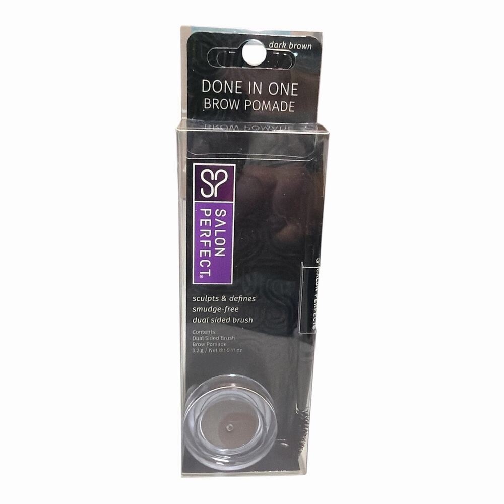 Salon Perfect Done In One Brow Pomade Dark Brown New Old Stock Eyebrow Enhancer